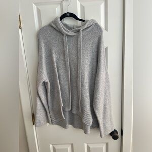 H& M Acrylic/Wool Grey Hoodie